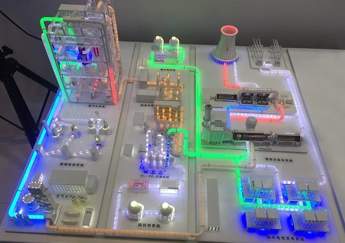 天津IGCO示范電廠設備模型